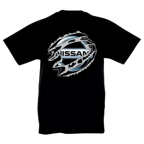 detské tričko nissan čierna