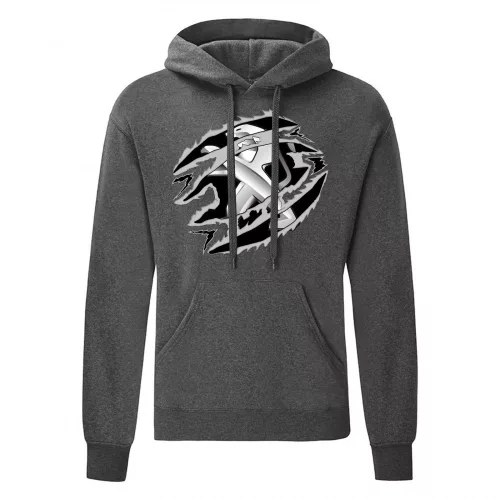 sveter peugeot tmavo šedý