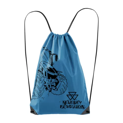 modrý batoh massey ferguson čierna obrys