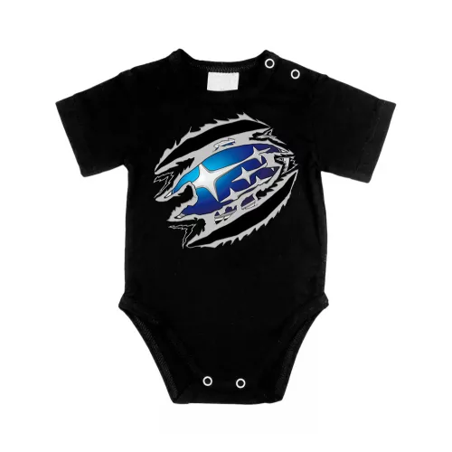 subaru čierna body s krátkym rukávom