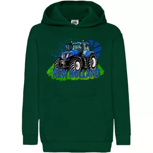 new holland detský sveter - zelený