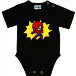 spiderman body pre bábätká zelená