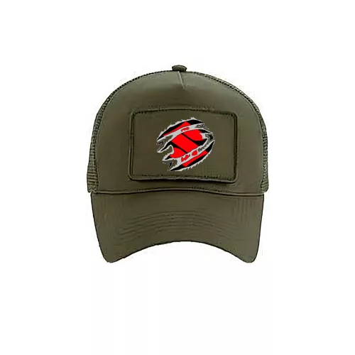 suzuki military zelená vymeniteľná baseballová čiapka