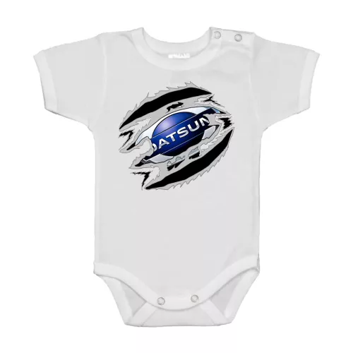 datsun biely krátky rukáv dojenské body