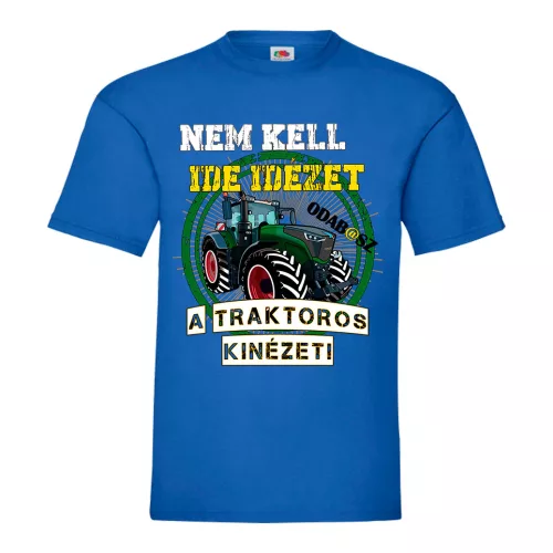 fendt - tu nie je citát.... modrá košeľa