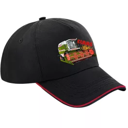 baseball čiapka claas dominator s čiernočerveným lehom