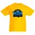 detské tričko vw golf mk3 žlté