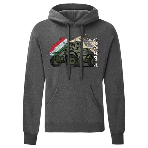 svetre s klokaními vreckami v csaba light tank (tmavošedá)