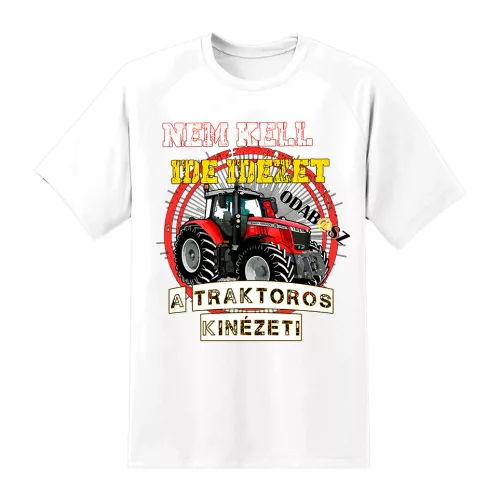 massey ferguson - tu nie je treba cenovania.... biele tričko