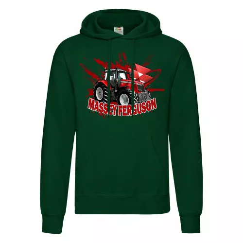 massey ferguson s mikinou zelená