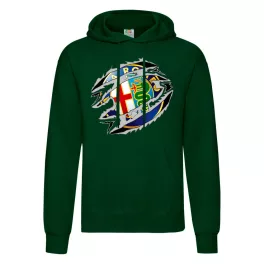 alfa romeo sveter zelená