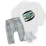 land rover biely dlhý rukáv dojenské body + nohavičky a ponožky