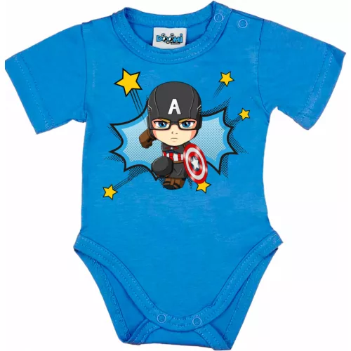 superhero body pre bábätká modré