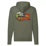 zelená mikina claas dominator zipper