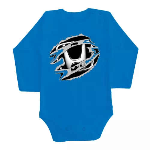 honda modrá dlhý rukáv dojčenské body