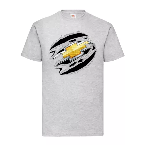 tričko chevrolet šedé