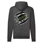 jeep sivá mikina na zips