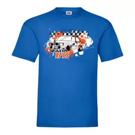 rallys vfts lada modré tričko s krátkym rukávom