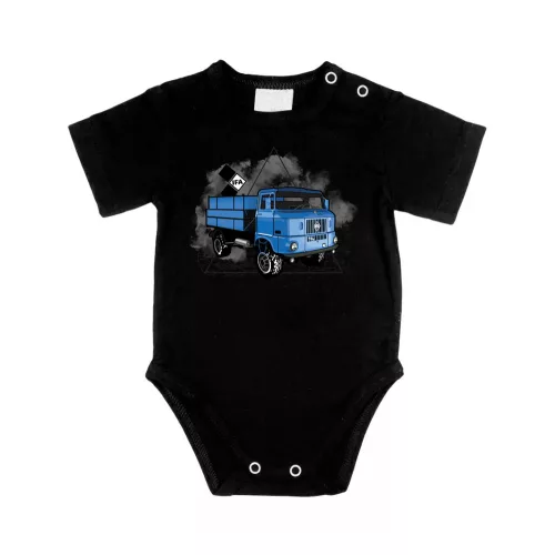 ifa modrá body pre bábätká krátky rukáv