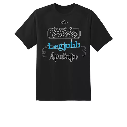 najlepší otec na svete čierne tričko