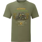 SKUTOČNÝ ŽIVOT FARMÁRA zelené tričko