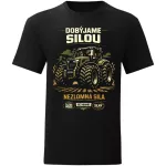 DOBÝJAME SILOU  čierne tričko