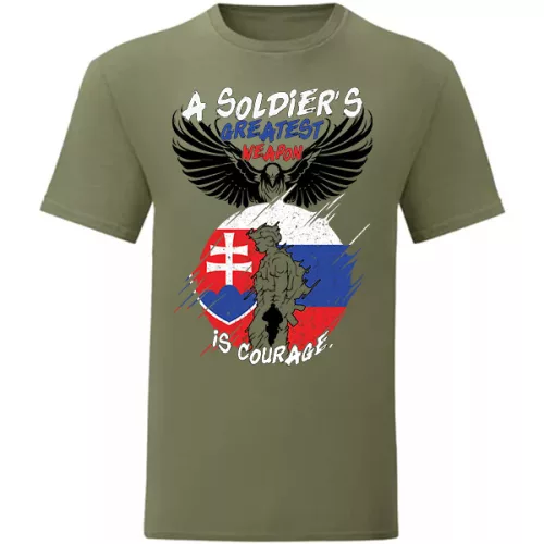 the soliders slovenský... tričko (zelená)