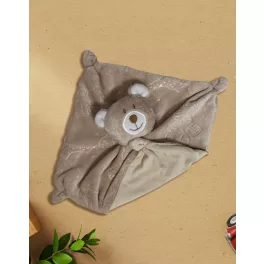medveď béžová šatka s pieskom