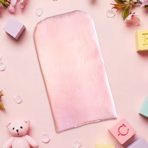 ružová vodeodolná podložka na matrac