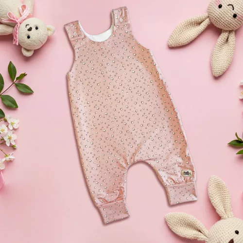 prémiové dupačky pre  batoľa ružová hviezdičkové