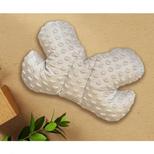 minky butterfly vankúš v tvare srdca