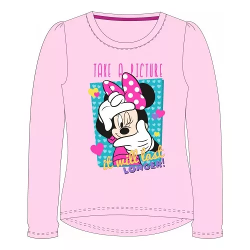 detské dlhé tričko disney minnie