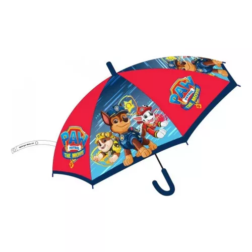 detský poloautomatický dáždnik paw patrol