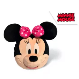 hlava disney minnie 3d, plyšová figúrka, vankúš 35 cm