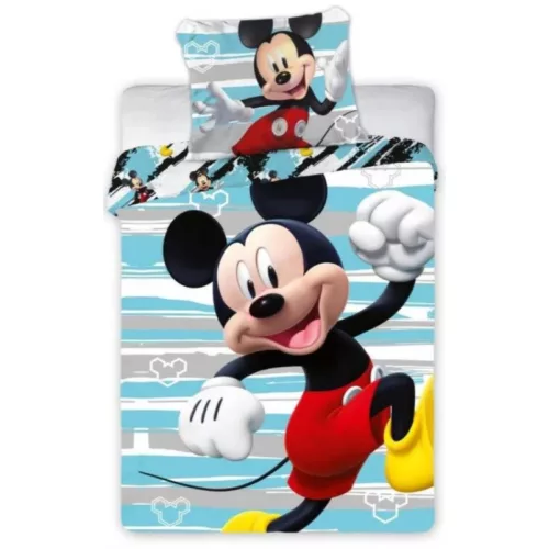 disney mickey detská prikrývka na posteľ 100×135 cm, 40×60 cm