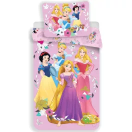   prikrývka na posteľ disney princesses royal 140×200 cm, 70×90 cm
