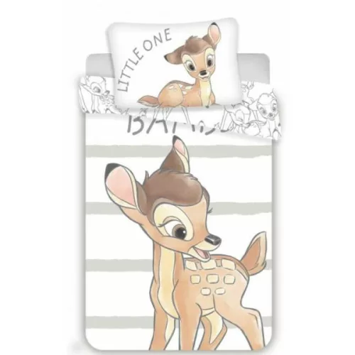 disney bambi detská prikrývka na posteľ 100×135 cm, 40×60 cm