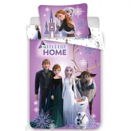   disney frozen detská prikrývka na posteľ 100×135cm, 40×60 cm