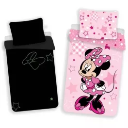 disney prikrývka na posteľ minnie žiara v tme 140×200cm