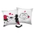 vankúš disney minnie, mickey love, dekoračný vankúšik 40*40 cm