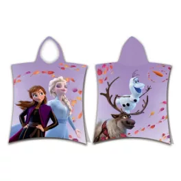 disney frozen listnatý plážová osuška pončo 50x115cm