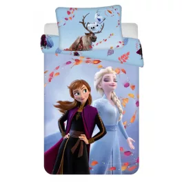   detská prikrývka na posteľ disney frozen wind 100×135 cm, 40×60 cm