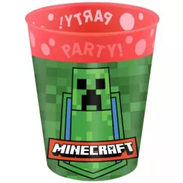 minecraft mikro prémiový plastový pohár 250 ml