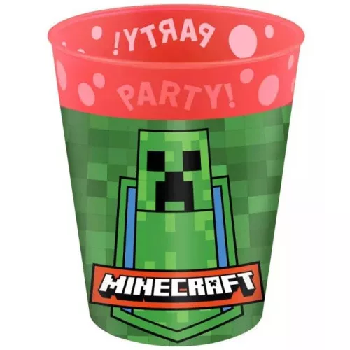 minecraft mikro prémiový plastový pohár 250 ml