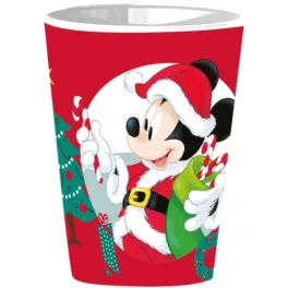 disney minnie, mickey vianočný pohár, plast 260 ml